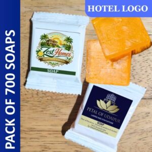 Small Hotel Soap (Customized Logo Branding)-15g (700 pcs BOX)