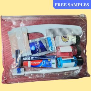 Sample- Hotel Guest Amenities Kit (Only pay Shipping Charges)