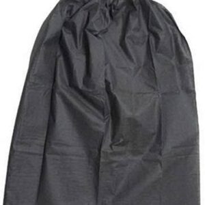 Non-Woven Disposable Gown for Spa, Salon & Parlors (Pack of 100) Black(Pack of 100)