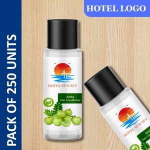 Herbal Hair Conditioner (20 ml) – Amla Hibiscus (with Hotel Logo Branding)(Pack of 250)