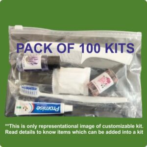Make your Customizable Hotel Kit (Pack of 100)