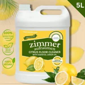 Concentrated Floor Cleaner Citrus Lemon – 5 Liters