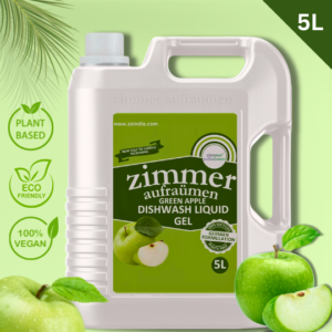 Manual Dishwashing (Green Apple) Liquid Detergent-5 Liters