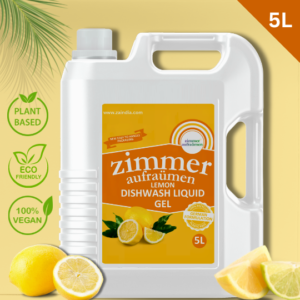 Manual Dishwashing (Lemon) Liquid Detergent-5 Liters