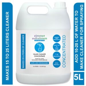 Glass Cleaner Concentrate 5 Liters (Makes 25 Liters Cleaner)