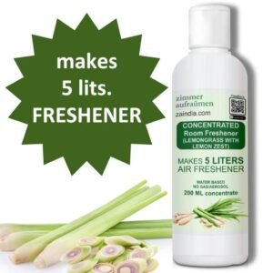 Air Freshener Concentrate Lemongrass- makes 5L Liquid