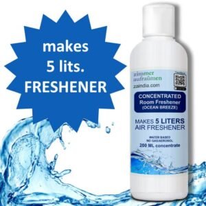 Air Freshener Concentrate Ocean Breeze(200ml)- makes 5L Liquid