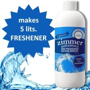 Air Freshener Concentrate Ocean Breeze(200ml)- makes 5L Liquid