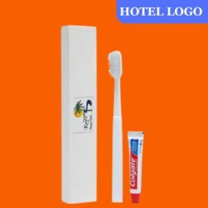 Hotel Dental Kit- Colgate(8gm) with 1 Toothbrush Dental Kit – With Hotel Logo Branding
