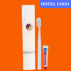 Hotel Dental Kit- Colgate(8gm) with 1 Toothbrush – With Hotel Logo Branding