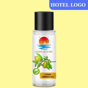 Herbal Shower Gel (30ml) – Lemon & Green Tea (with Hotel Logo Branding)