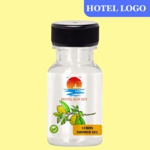 Herbal Shower Gel (18ml) – Lemon & Green Tea (with Hotel Logo Branding)
