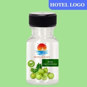 Herbal Hair Conditioner (18ml) – Amla Hibiscus (with Hotel Logo Branding)