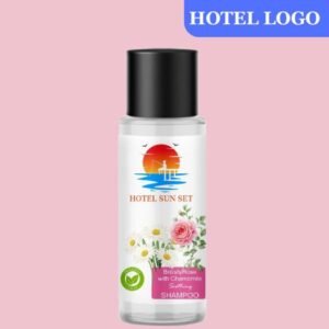 Shampoo (30ml) – Chamomile & Rose (with Hotel Logo Branding)