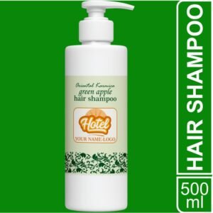 Hotel Logo Branded Shampoo 500 ml with Dispenser Pump