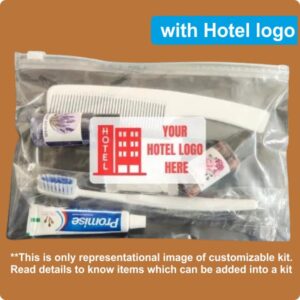 Customizable Hotel Guest Kit -With Hotel LOGO Branding